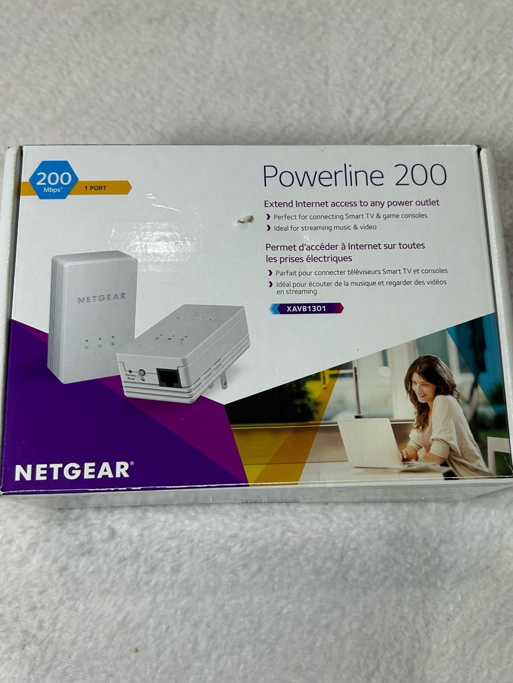 Netgear Powerline 200 Mini - Internet Extender (XAVB1301)